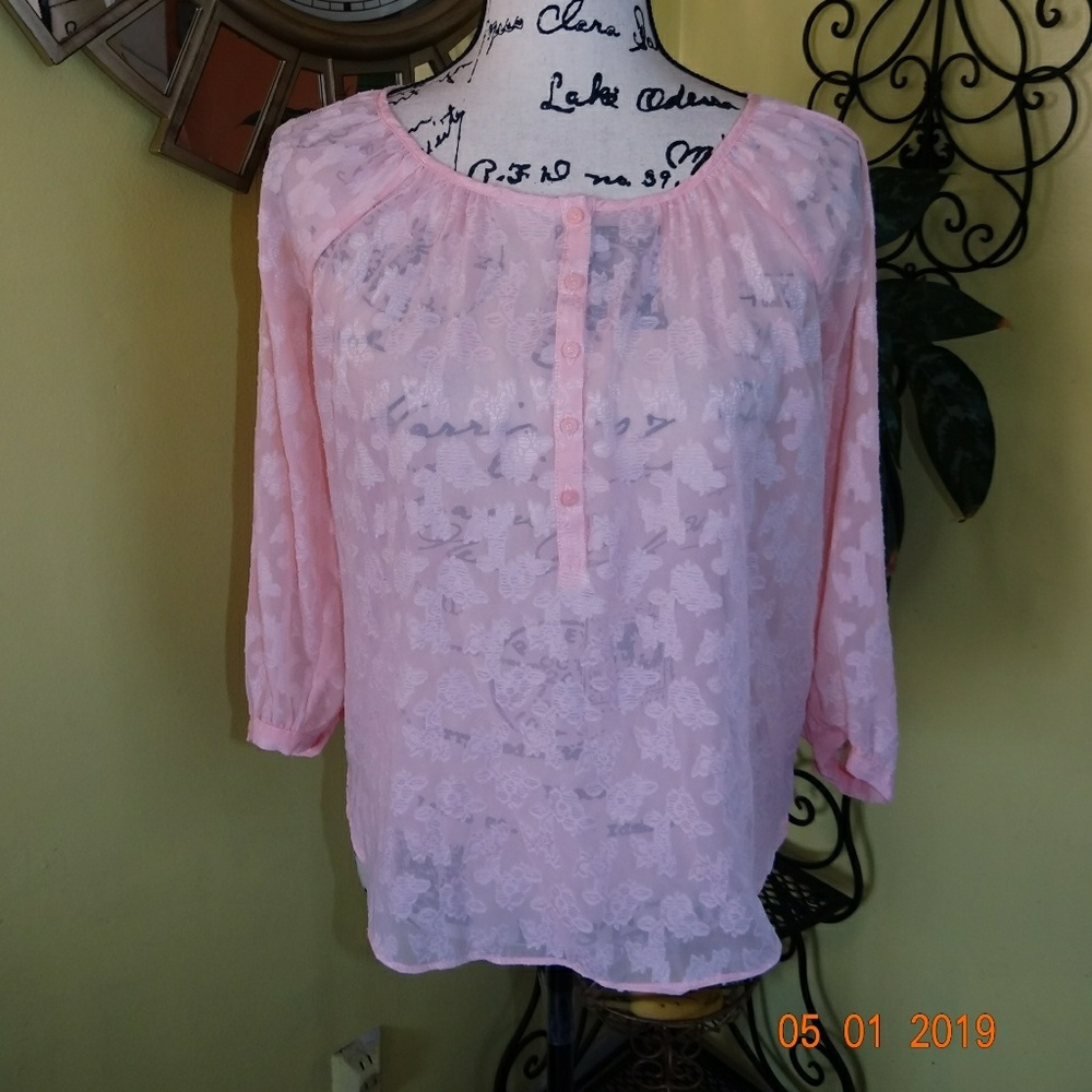 Lauren Conrad Pink Top